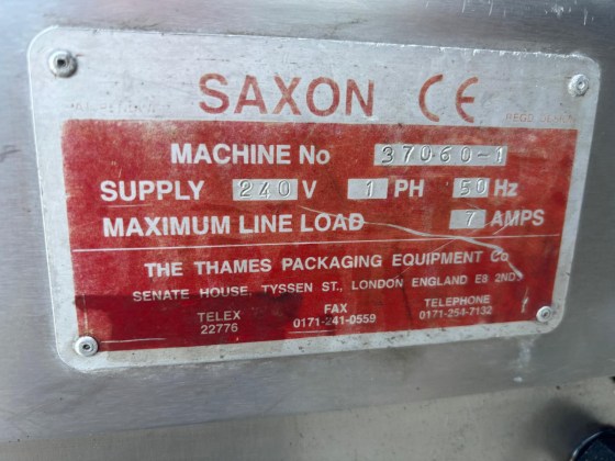 Saxon Bag Sealer with Conveyor Pic 110